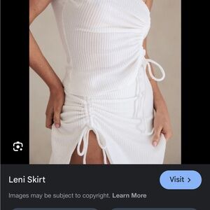 Sabo Skirt White Leni Top